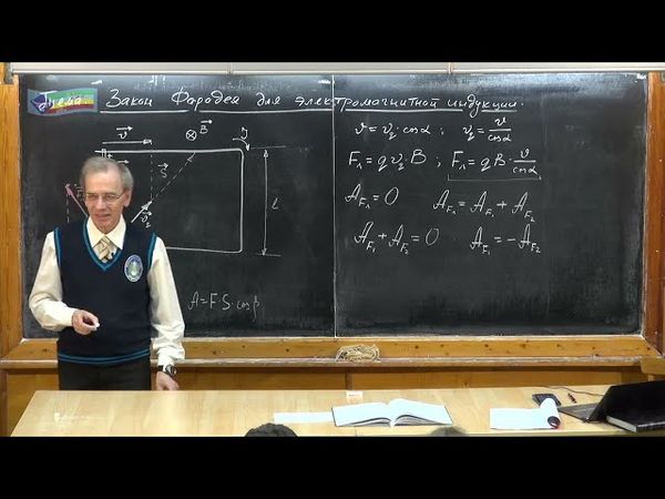 Урок 282. Закон Фарадея для электромагнитной индукции