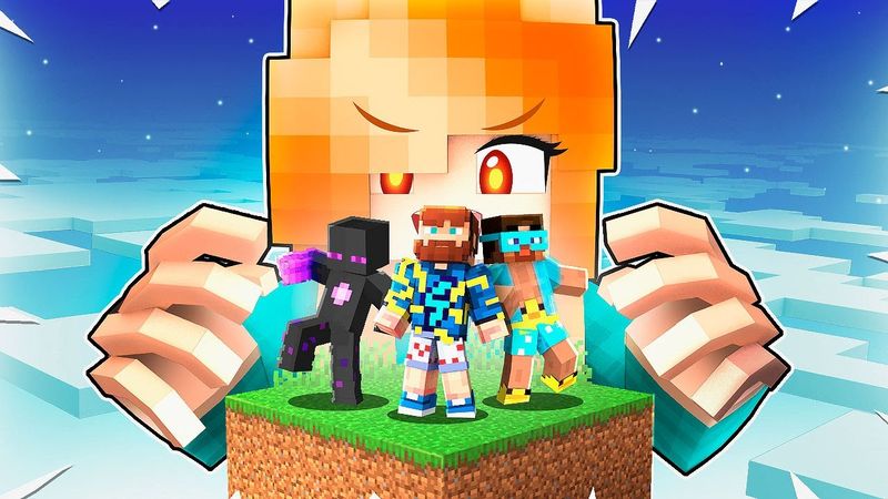 😱Кто спрячется ЛУЧШЕ На ОДНОМ ЧАНКЕ?! #2 [16x16 Блоков] + Кабан, Райм, Градус, Фиксплей