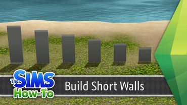 Building Short Walls in The Sims 3 - Tutorial | TSH #2