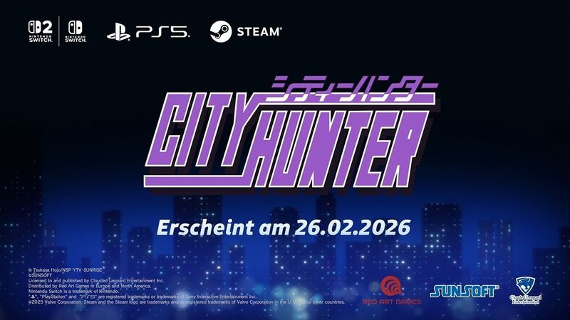 City Hunter (2026) - Announce Trailer (German)