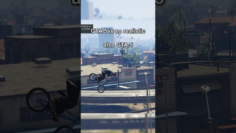 GTA 5 has great physics #shorts