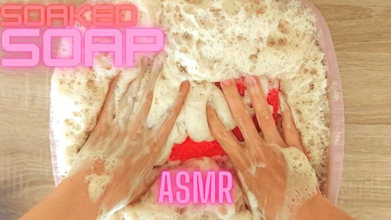 🤎SOAKED TAR SOAP🤎ASMR | АСМР🤎РАЗМОКШЕЕ ДЕГТЯРНОЕ МЫЛО🤎