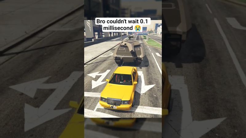 Bro couldn't wait 0.1 millisecond 😭 #gtaviral #gtaonline #gta5online #fail #gta5