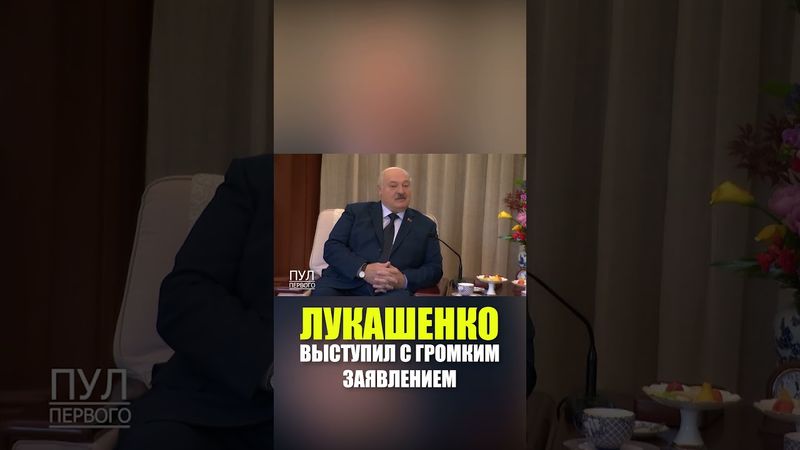 Лукашенко на встрече с Си Цзиньпином отметил «беспрецедентное давление»