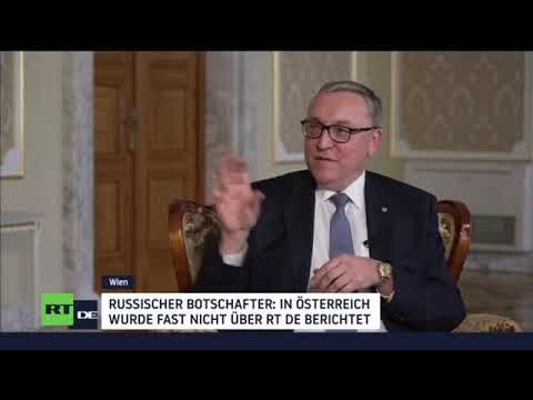 Interview von Botschafter Dmitrij Ljubinskij dem Sender RT DE