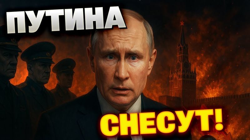 Генералы могут снести Путина? Внутренний страх Кремля растёт!