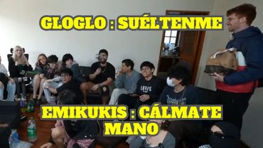 SHADOUNE LLEGA A LA CASA Y GLOGLO SE PONE LOCO