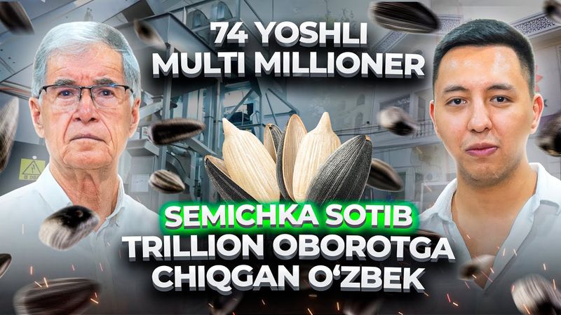 O'ZBEKISTONNI ENG YOSHI KATTA MULTI MILLIONERI