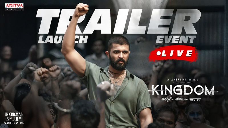 Kingdom Trailer Launch Event LIVE | Vijay Deverakonda,Bhagyashrii Borse |Anirudh Ravichander |Gowtam