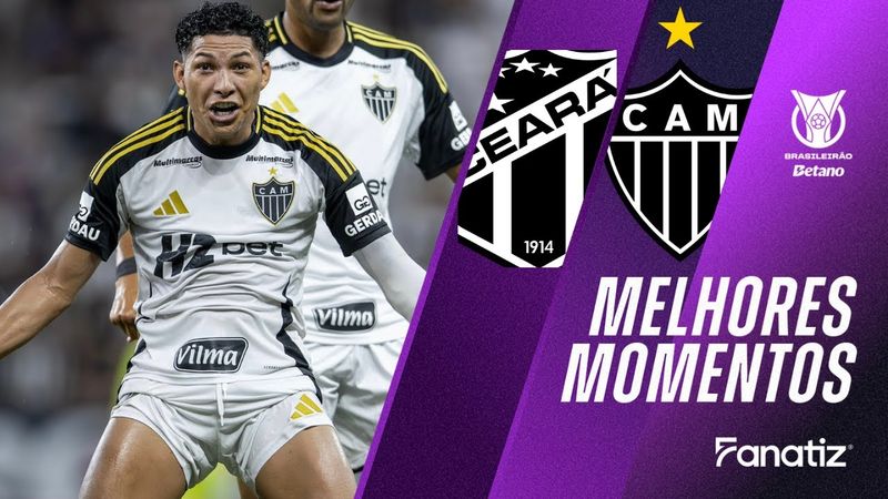 Ceará 0 x 1 Atlético Mineiro I Melhores momentos I Brasileirão 2025