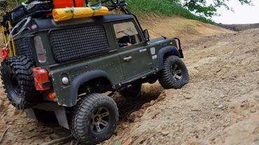 RC RC4WD D90 Land Rover Defender Jam_rim Mountain Run