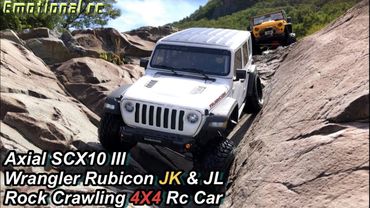 Axial SCX10 III JEEP Wrangler Rubicon JK(Hard Body) - Hoons RC & JL Rock Crawling Trail 4X4 RC Car