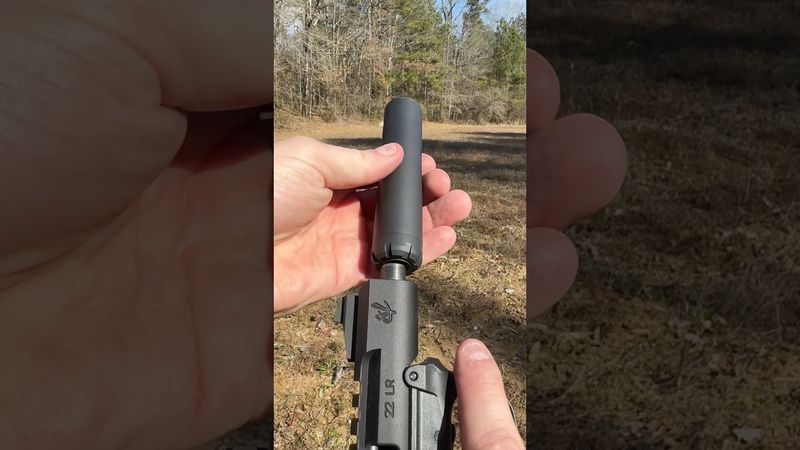 Volquartsen mini mamba with silencer co suppressor #pewpewlife #pewpew #airsoft #edc #shorts