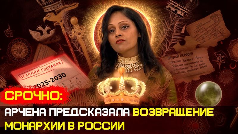 СЕНСАЦИОННОЕ открытие: Арчена предсказала возвращение монархии в России