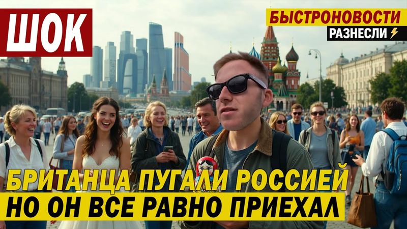 ТАКОГО Я НЕ ОЖИДАЛ! Британец впервые увидел Москву и потерял дар речи