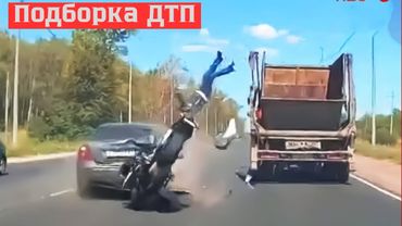 ШОК! Подборка ДТП и Аварий с Видеорегистратора - Жесткие Моменты на Дорогах
