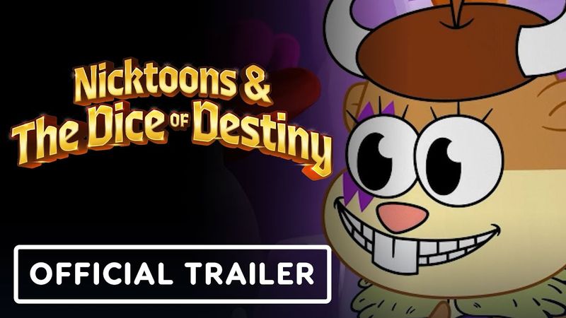 Nicktoons & The Dice of Destiny - Official Sandy Cheeks Showcase Trailer