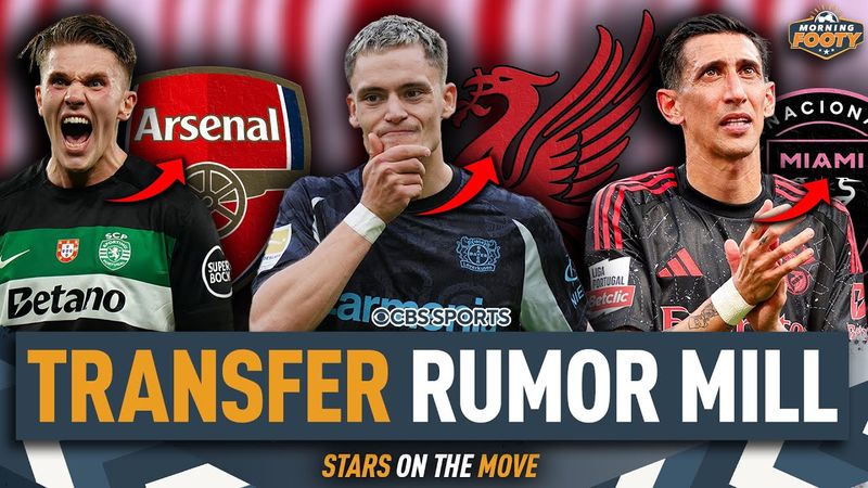 Wirtz to Liverpool? Gyökeres to Arsenal? Di María to Inter Miami? | THE RUMOR MILL | Morning Footy