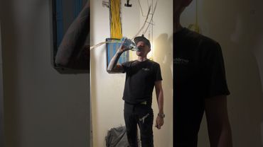 Работа 14 часов. Видеомонтаж 5 часов. #электрик #electric_70