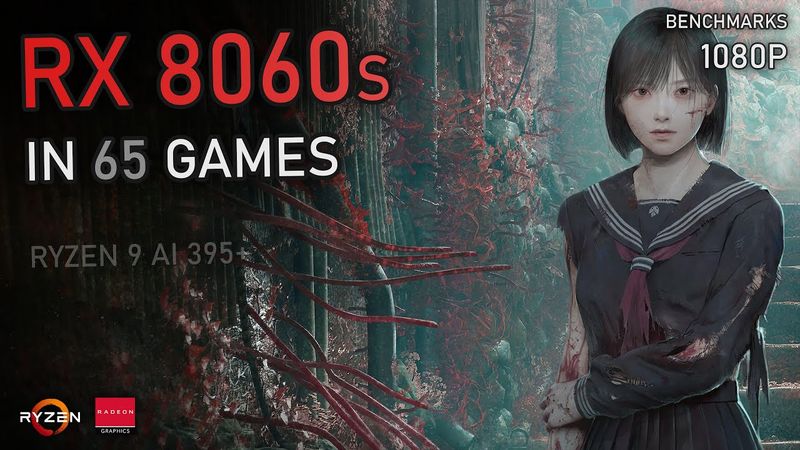 Ryzen 9 AI 395+ (Radeon 8060S) - 65 GAMES at 1080P | Ray Tracing, FSR4, Frame Generation & More!