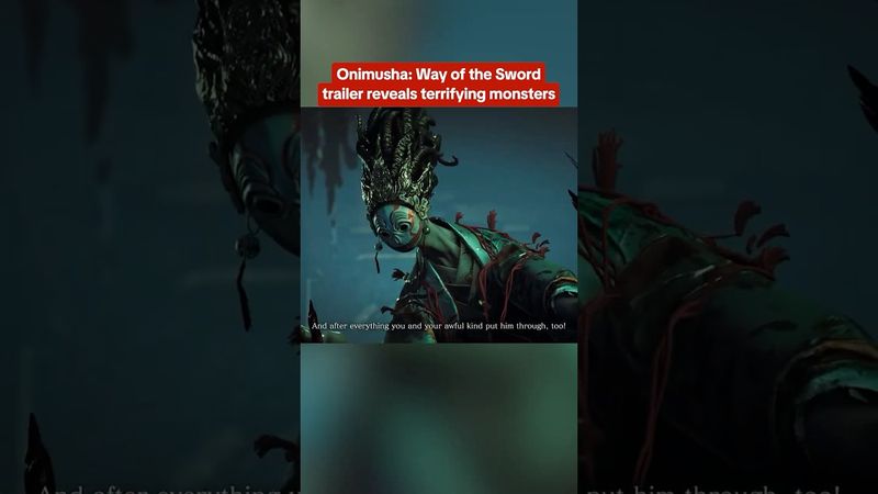 The enemies in Onimusha: Way of the Sword are CREEPY #gamescom2025 #gaming #onimusha #scary #creepy