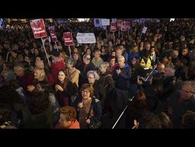 Protesters demand regional government resigns months after deadly Valencia floods