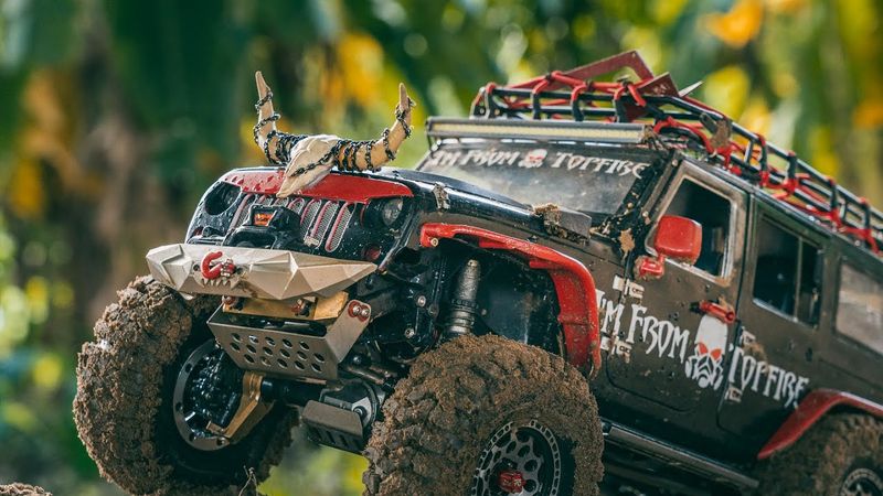 Rc Crawler Traxxas TRX4 Jeep Wrangler Off-Road 4x4 Rc Car @e3s-rc