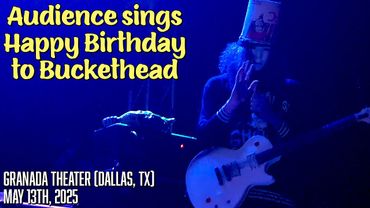 Audience Sings Happy Birthday | Buckethead 4K (LIVE) at Granada Theater (2025)