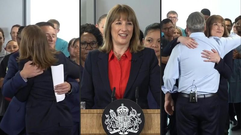 Smiling Reeves appears with Starmer at launch of UK's health service plan | AFP