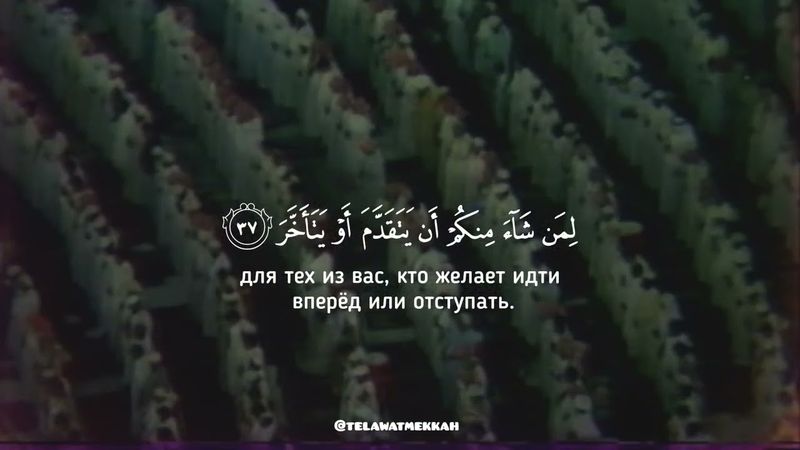 сура аль Муддассир (Завернувшийся) || шейх Али Джабир