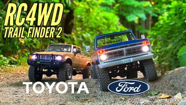 RC4WD Custom Ford Dentside & Toyota Hilux - Quick Trail Off-road
