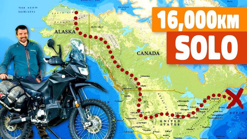 My DREAM Motorcycle Trip Across North America as a BEGINNER