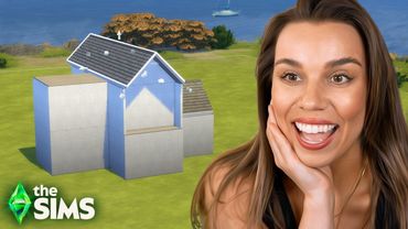 Building a house with the new Sims kits!