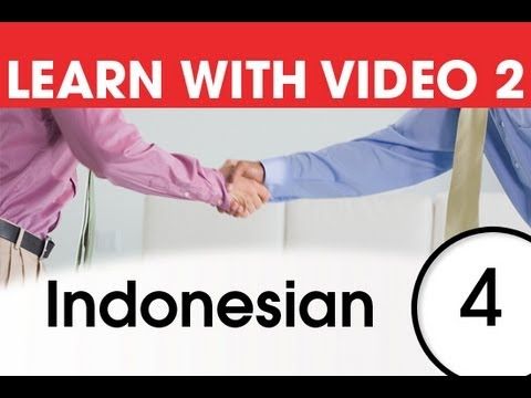 Learn Indonesian with Pictures and Video - Top 20 Indonesian Verbs 2