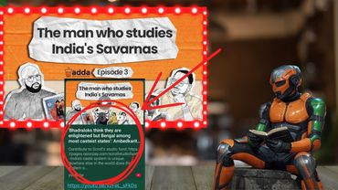 Ambedkarite Attacks Bengali Bhadralokes | Ravikant Kisana x Scroll | College Street Kolkata | Academ