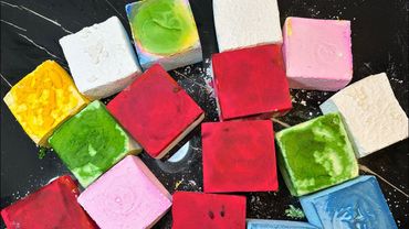 Colorful dyed | Homemade and freshie