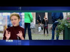 C-o-n-t-a-c-t, l'expérience théâtrale distanciée à Bruxelles au JT RTL INFOS 13h le 21 octobre 2020