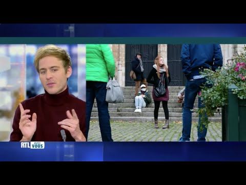 C-o-n-t-a-c-t, l'expérience théâtrale distanciée à Bruxelles au JT RTL INFOS 13h le 21 octobre 2020