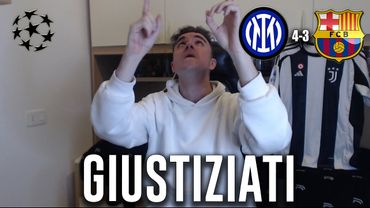 HO PECCATO. HO TIFATO INTER. ITALIA BATTE SPAGNA. CUORE BATTE PRESUNZIONE. Inter Barcellona 4-3