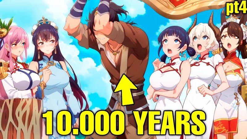 После 10 000 ЛЕТ рубки леса все ДЕВУШКИ хотят стать его ученицами! Пересказ Манхвы с 1-287 главу!