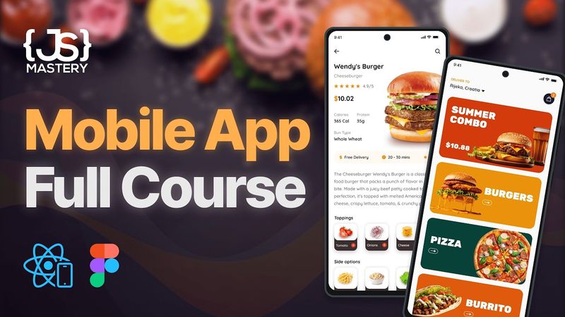 Build a Full Stack Food Delivery App in React Native with Scalable Database Architecture