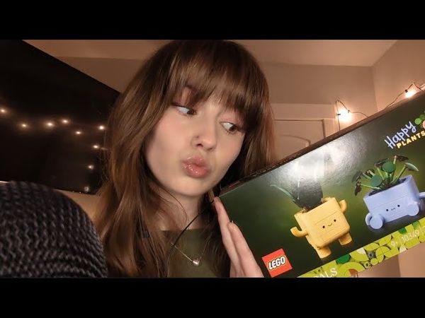 ASMR | Building Legos 🌱 (whispers and rambling)