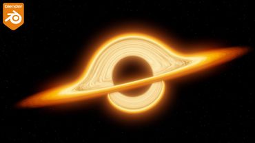 Procedural Animated Black Hole (Blender Tutorial)