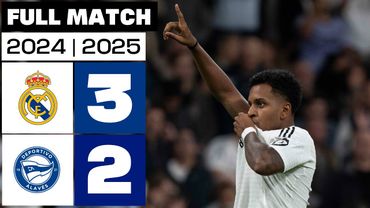 Real Madrid 3 - 2 Deportivo Alavés | PARTIDO COMPLETO | LALIGA EA SPORTS 2024/25