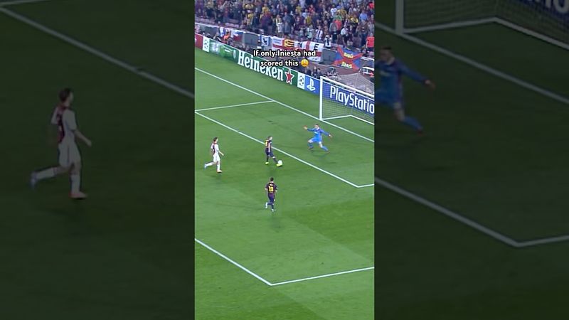 Iniesta NEEDED to score this! 😩