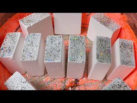 Glittery Plain Fresh Chalk