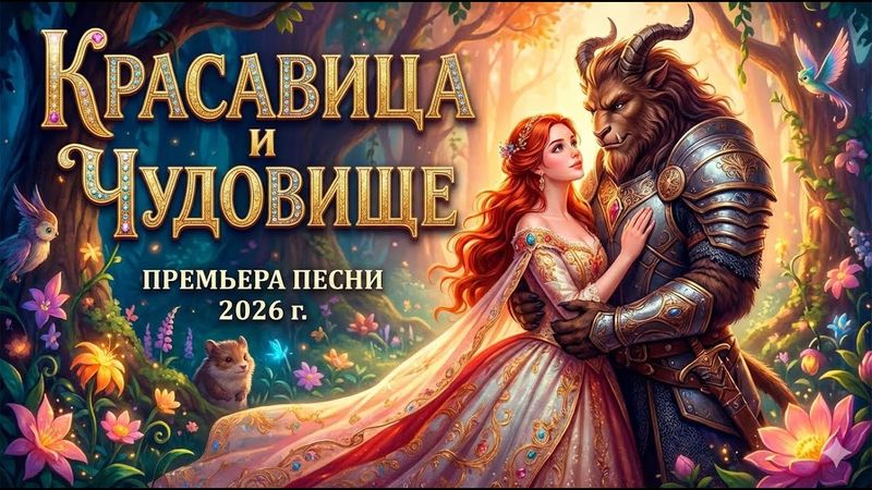 КРАСАВИЦА и ЧУДОВИЩЕ(Официальный видеоклип 2026г)#topmusic #romantic #топ  #newsong, #новинка, #love