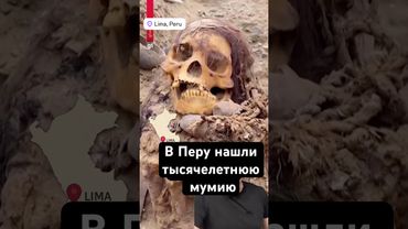 В Перу нашли мумию, которой 1000 лет #новостимира