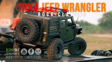 E3S-RC | Jeep Wrangler Rubicon TRX4 | Rock Crawling | RC Car