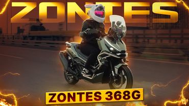 Скутер ZONTES 368G – Турэндуро-скутер для приключений на бездорожье / Роллинг Мото